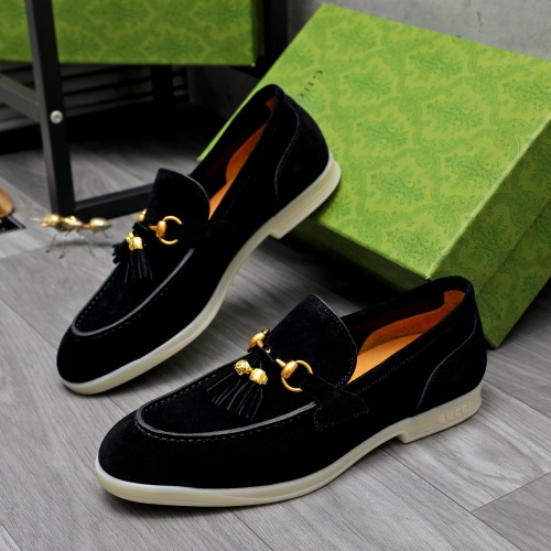 Wholesale Gucci Oxfords Shoes For Men #1237327 $115.00 USD, Wholesale Quality Replica Gucci Oxfords Shoes