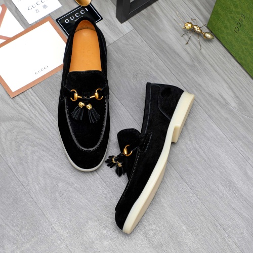 Replica Gucci Oxfords Shoes For Men #1237327 $115.00 USD for Wholesale