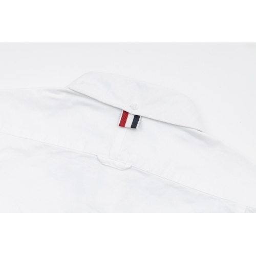 Replica Thom Browne TB Shirts Long Sleeved For Unisex #1237330 $60.00 USD for Wholesale