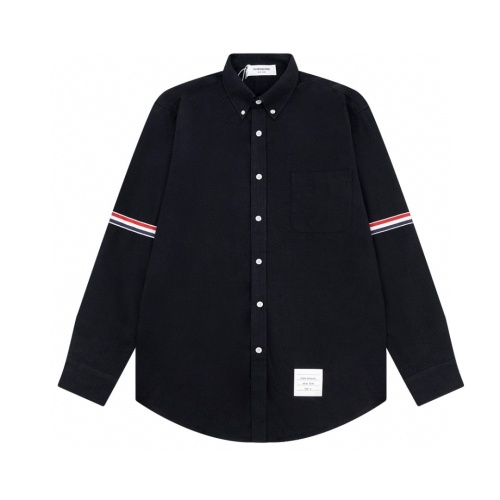 Wholesale Thom Browne TB Shirts Long Sleeved For Unisex #1237332 $56.00 USD, Wholesale Quality Replica Thom Browne TB Shirts