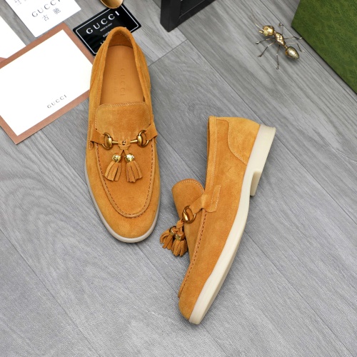 Replica Gucci Oxfords Shoes For Men #1237333 $115.00 USD for Wholesale