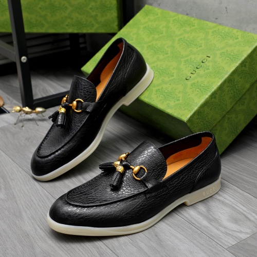 Wholesale Gucci Oxfords Shoes For Men #1237337 $115.00 USD, Wholesale Quality Replica Gucci Oxfords Shoes