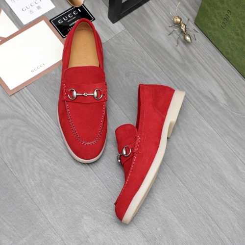 Replica Gucci Oxfords Shoes For Men #1237339 $115.00 USD for Wholesale