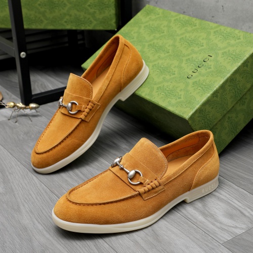 Wholesale Gucci Oxfords Shoes For Men #1237340 $115.00 USD, Wholesale Quality Replica Gucci Oxfords Shoes