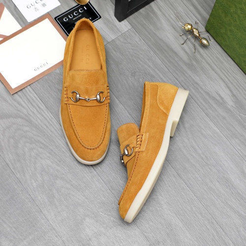 Replica Gucci Oxfords Shoes For Men #1237340 $115.00 USD for Wholesale