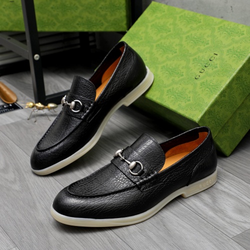 Wholesale Gucci Oxfords Shoes For Men #1237342 $115.00 USD, Wholesale Quality Replica Gucci Oxfords Shoes