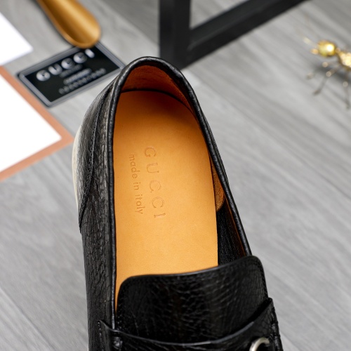 Replica Gucci Oxfords Shoes For Men #1237342 $115.00 USD for Wholesale