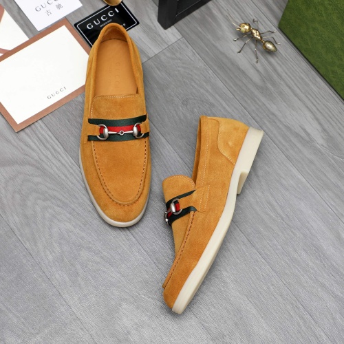 Replica Gucci Oxfords Shoes For Men #1237344 $115.00 USD for Wholesale