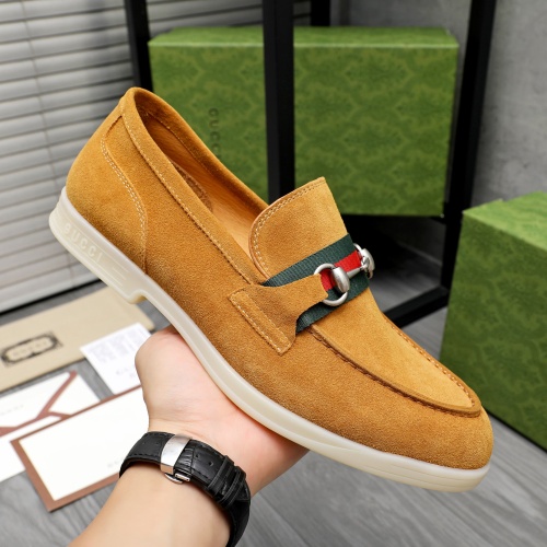 Replica Gucci Oxfords Shoes For Men #1237344 $115.00 USD for Wholesale