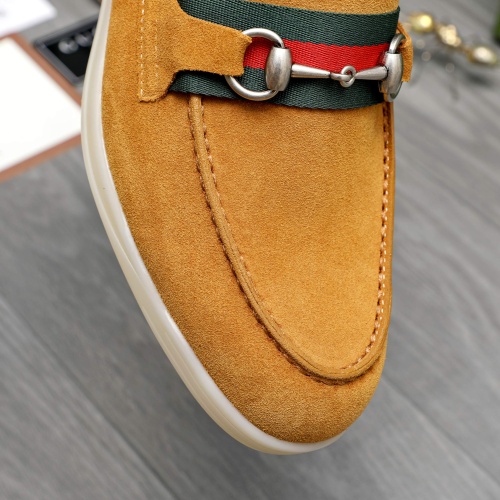 Replica Gucci Oxfords Shoes For Men #1237344 $115.00 USD for Wholesale