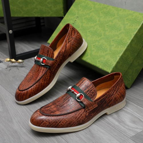 Wholesale Gucci Oxfords Shoes For Men #1237346 $115.00 USD, Wholesale Quality Replica Gucci Oxfords Shoes