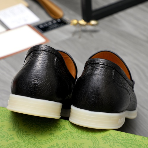 Replica Gucci Oxfords Shoes For Men #1237347 $115.00 USD for Wholesale