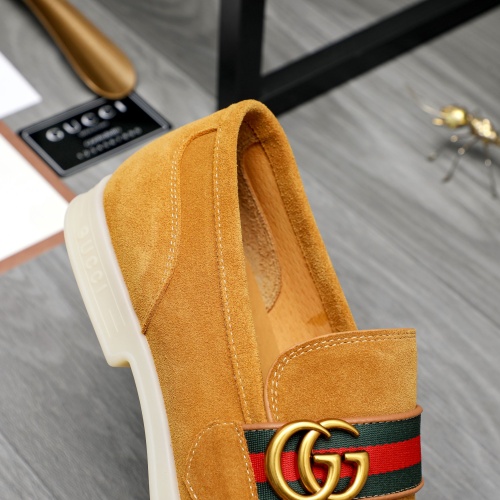 Replica Gucci Oxfords Shoes For Men #1237348 $115.00 USD for Wholesale