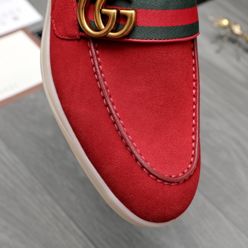 Replica Gucci Oxfords Shoes For Men #1237351 $115.00 USD for Wholesale