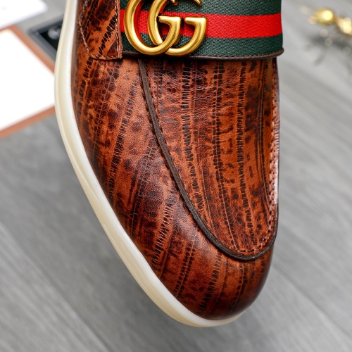 Replica Gucci Oxfords Shoes For Men #1237359 $115.00 USD for Wholesale