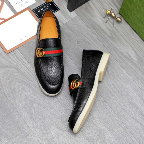 Replica Gucci Oxfords Shoes For Men #1237362 $115.00 USD for Wholesale