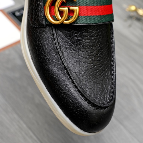 Replica Gucci Oxfords Shoes For Men #1237362 $115.00 USD for Wholesale