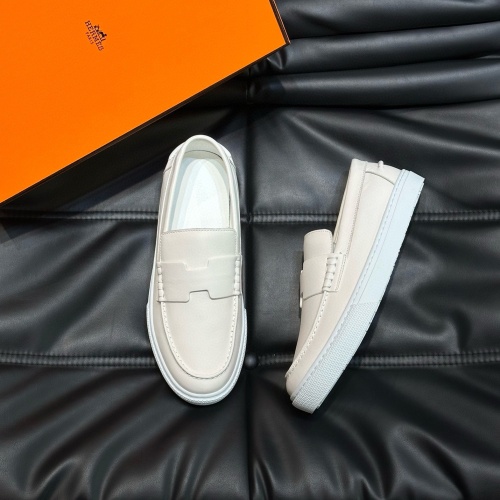 Wholesale Hermes Casual Shoes For Men #1237373 $68.00 USD, Wholesale Quality Replica Hermes Casual Shoes