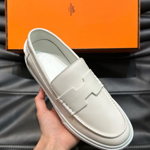 Replica Hermes Casual Shoes For Men #1237373 $68.00 USD for Wholesale