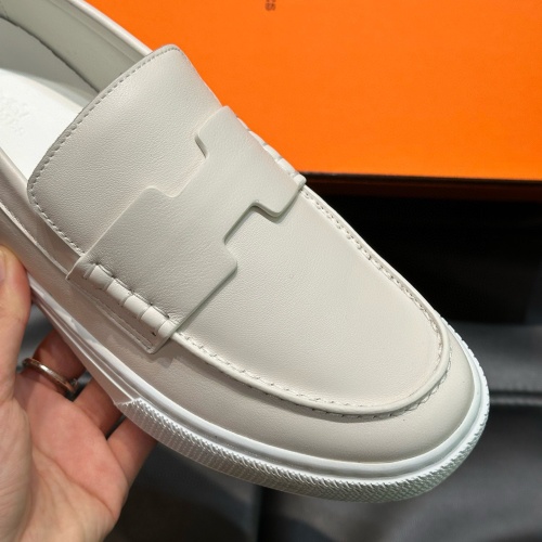 Replica Hermes Casual Shoes For Men #1237373 $68.00 USD for Wholesale