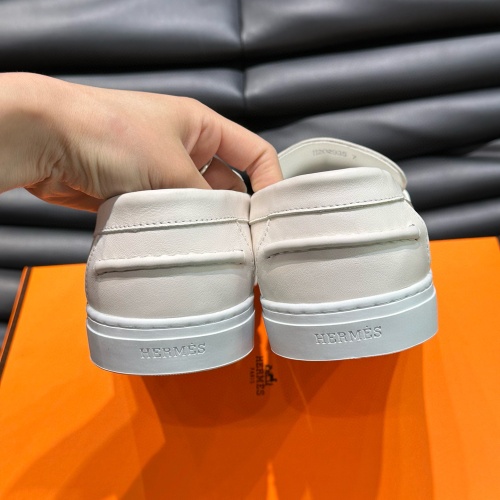 Replica Hermes Casual Shoes For Men #1237373 $68.00 USD for Wholesale