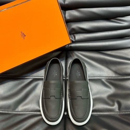 Replica Hermes Casual Shoes For Men #1237380 $68.00 USD for Wholesale