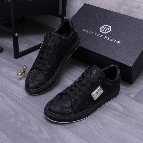 Wholesale Philipp Plein PP Casual Shoes For Men #1237390 $76.00 USD, Wholesale Quality Replica Philipp Plein PP Casual Shoes