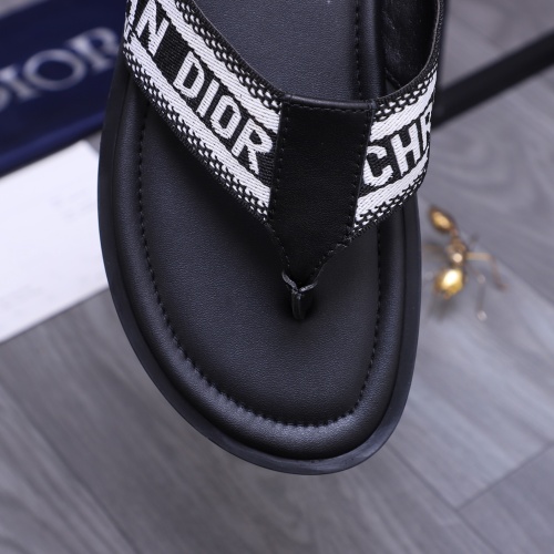 Replica Christian Dior Slippers For Men #1237408 $42.00 USD for Wholesale