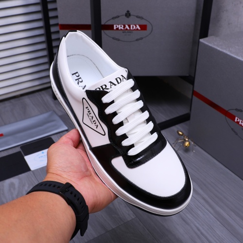 Replica Prada Casual Shoes For Men #1237427 $88.00 USD for Wholesale