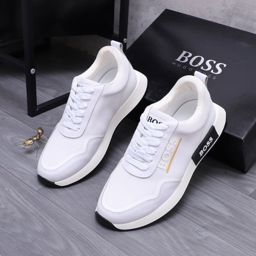 Replica Boss Casual Shoes For Men #1237429 $76.00 USD for Wholesale