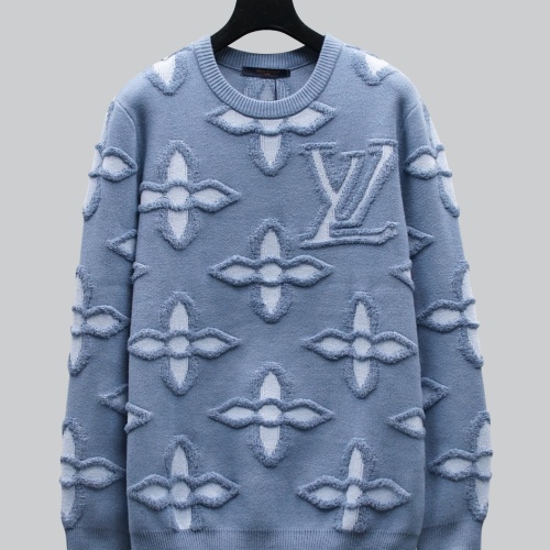 Wholesale Louis Vuitton LV Sweaters Long Sleeved For Unisex #1237443 $80.00 USD, Wholesale Quality Replica Louis Vuitton LV Sweaters