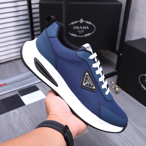 Replica Prada Casual Shoes For Men #1237445 $80.00 USD for Wholesale