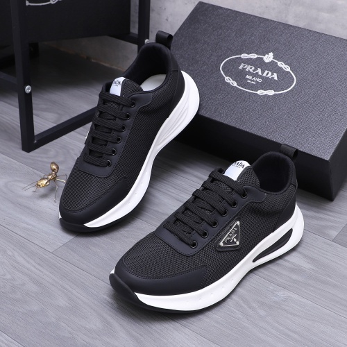 Wholesale Prada Casual Shoes For Men #1237446 $80.00 USD, Wholesale Quality Replica Prada Casual Shoes