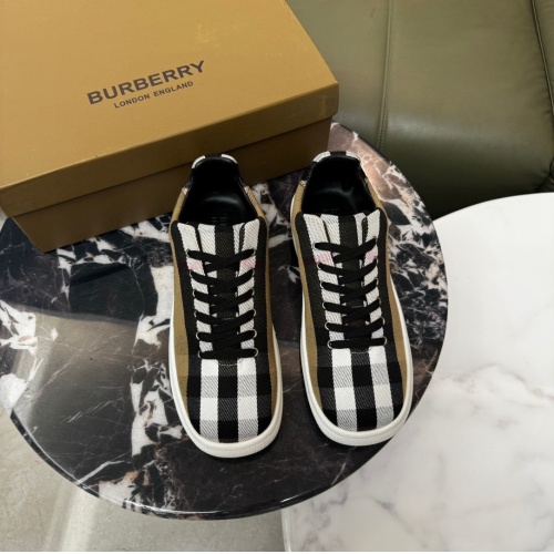 Replica Burberry Casual Shoes For Men #1237450 $76.00 USD for Wholesale