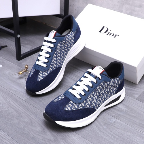 Wholesale Christian Dior Casual Shoes For Men #1237460 $80.00 USD, Wholesale Quality Replica Christian Dior Casual Shoes