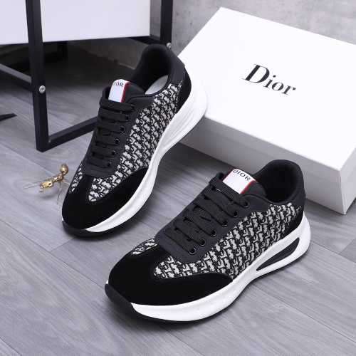 Wholesale Christian Dior Casual Shoes For Men #1237461 $80.00 USD, Wholesale Quality Replica Christian Dior Casual Shoes