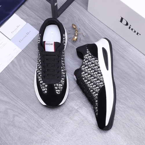 Replica Christian Dior Casual Shoes For Men #1237461 $80.00 USD for Wholesale