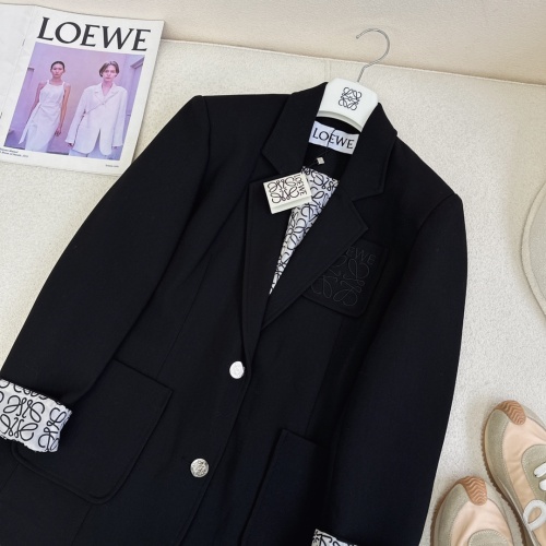 Replica LOEWE Jackets Long Sleeved For Women #1237533 $102.00 USD for Wholesale