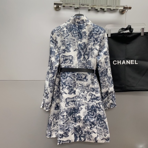 Replica Christian Dior Dresses Long Sleeved For Women #1237570 $118.00 USD for Wholesale