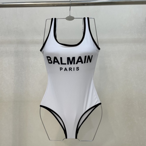 Wholesale Balmain Bathing Suits Sleeveless For Women #1237588 $41.00 USD, Wholesale Quality Replica Balmain Bathing Suits