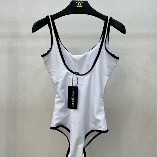 Replica Balmain Bathing Suits Sleeveless For Women #1237588 $41.00 USD for Wholesale