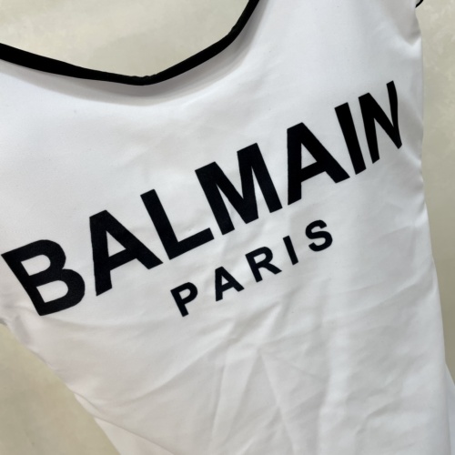 Replica Balmain Bathing Suits Sleeveless For Women #1237588 $41.00 USD for Wholesale