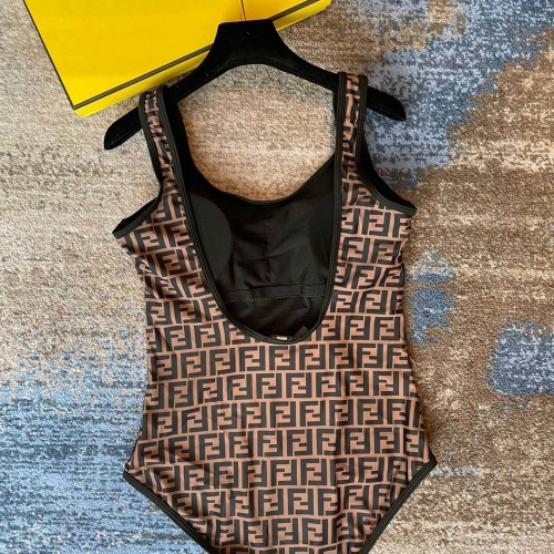 Replica Fendi Bathing Suits Sleeveless For Women #1237598 $41.00 USD for Wholesale