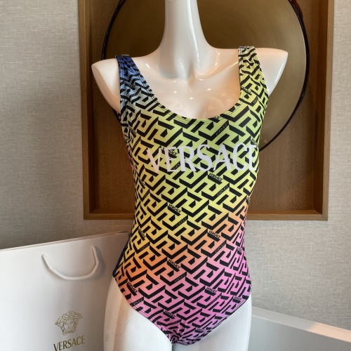 Replica Versace Bathing Suits Sleeveless For Women #1237616 $41.00 USD for Wholesale