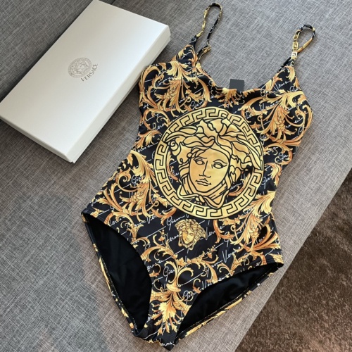 Wholesale Versace Bathing Suits Sleeveless For Women #1237618 $41.00 USD, Wholesale Quality Replica Versace Bathing Suits