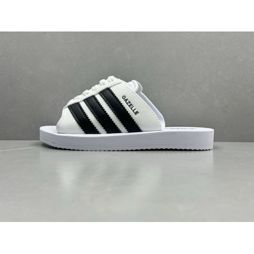 Replica Adidas Slippers For Women #1237633 $56.00 USD for Wholesale