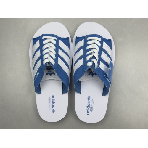 Wholesale Adidas Slippers For Women #1237637 $56.00 USD, Wholesale Quality Replica Adidas Slippers