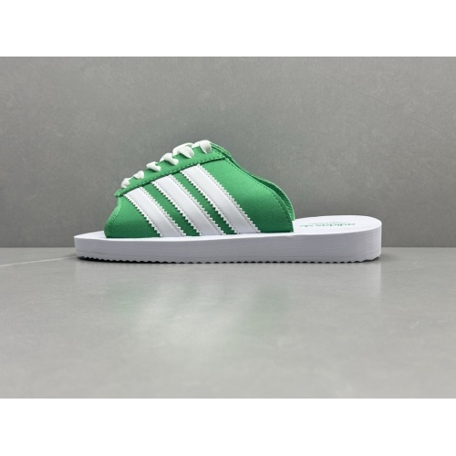 Replica Adidas Slippers For Women #1237639 $56.00 USD for Wholesale