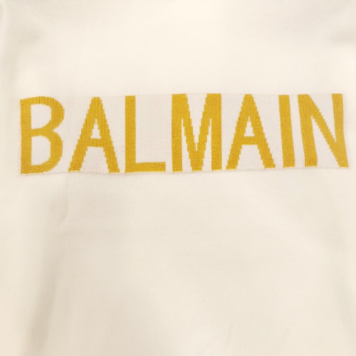 Replica Balmain Sweaters Long Sleeved For Women #1237659 $56.00 USD for Wholesale