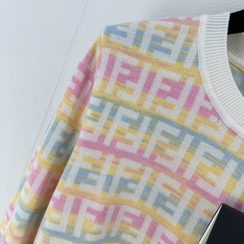 Replica Fendi Sweaters Long Sleeved For Women #1237698 $92.00 USD for Wholesale